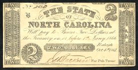 North Carolina two dollar note